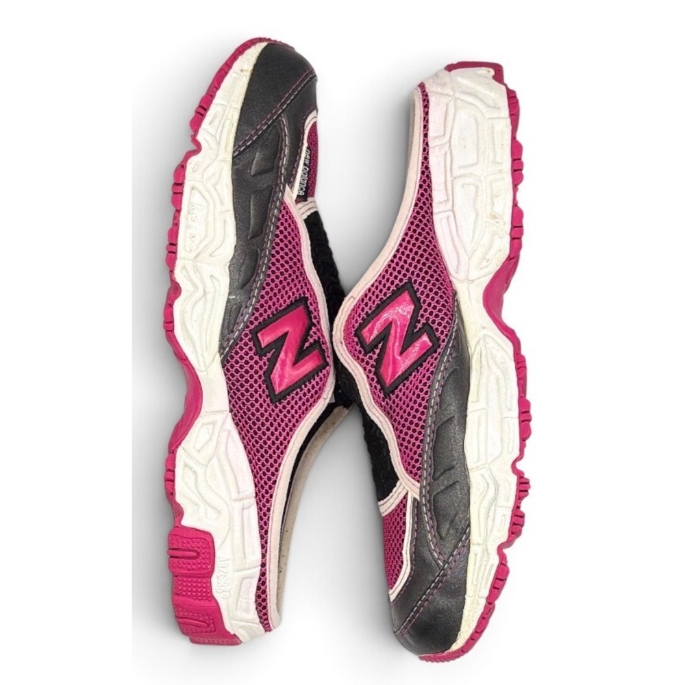 New Balance 801 Women 8 D Wide Pink Ribbon Slip On Mule Walking Shoe Gray W801PR - Picture 6 of 10